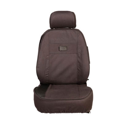 Premium Range Seat Covers (Jimny Year 2018+) CHARCOAL+BLACK LEATHER