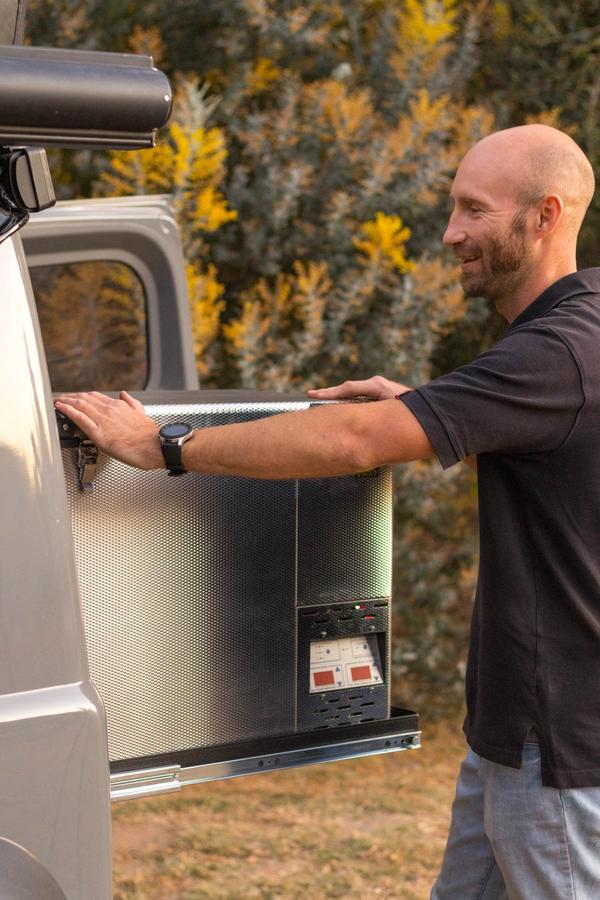 Heavy-Duty Cargo/Fridge Floor Slide